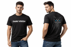 Dark Vision Owl Graphic T-Shirt – Minimal Front, Bold Back Design