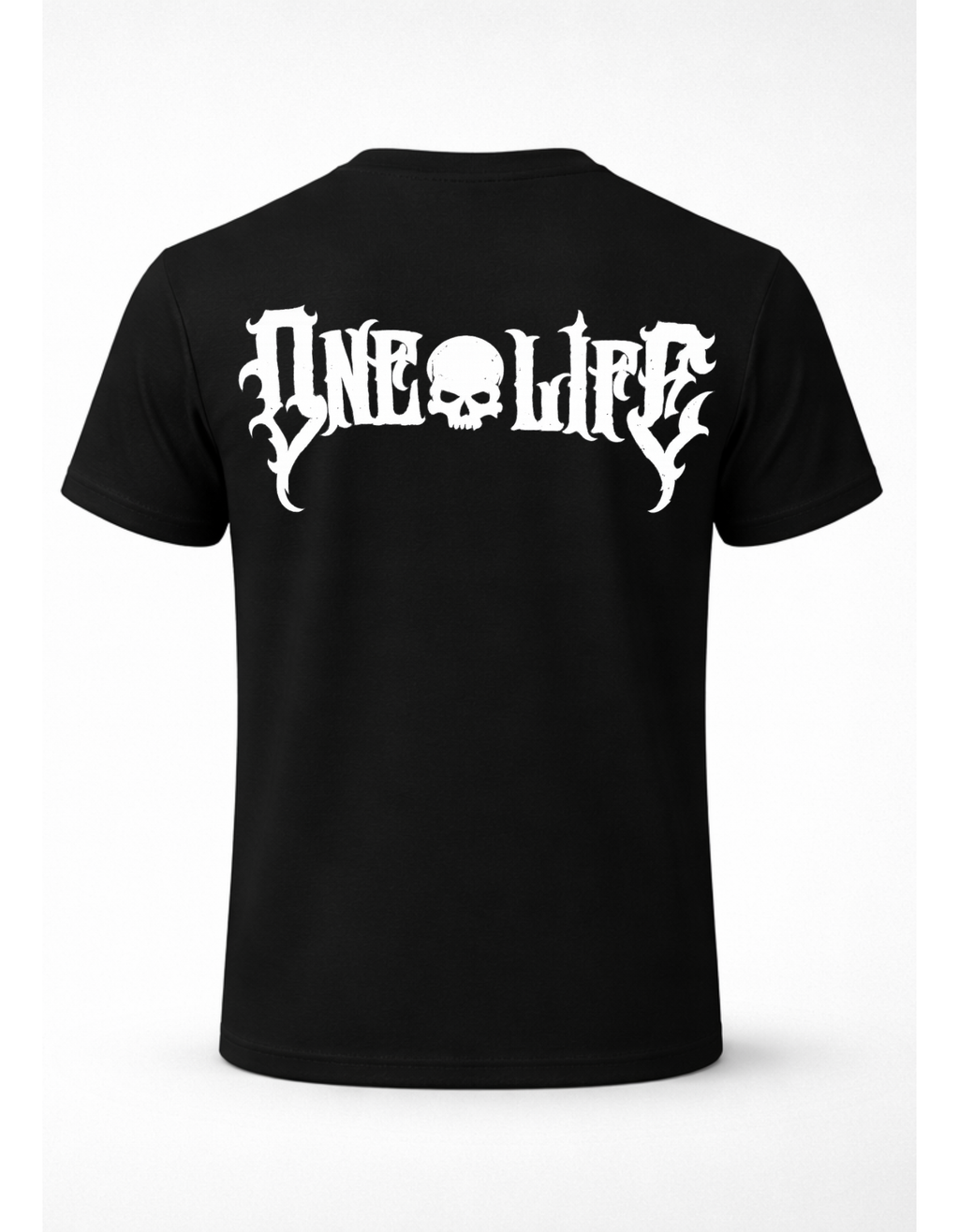 One Life Skeleton Tee – Gothic Back Print