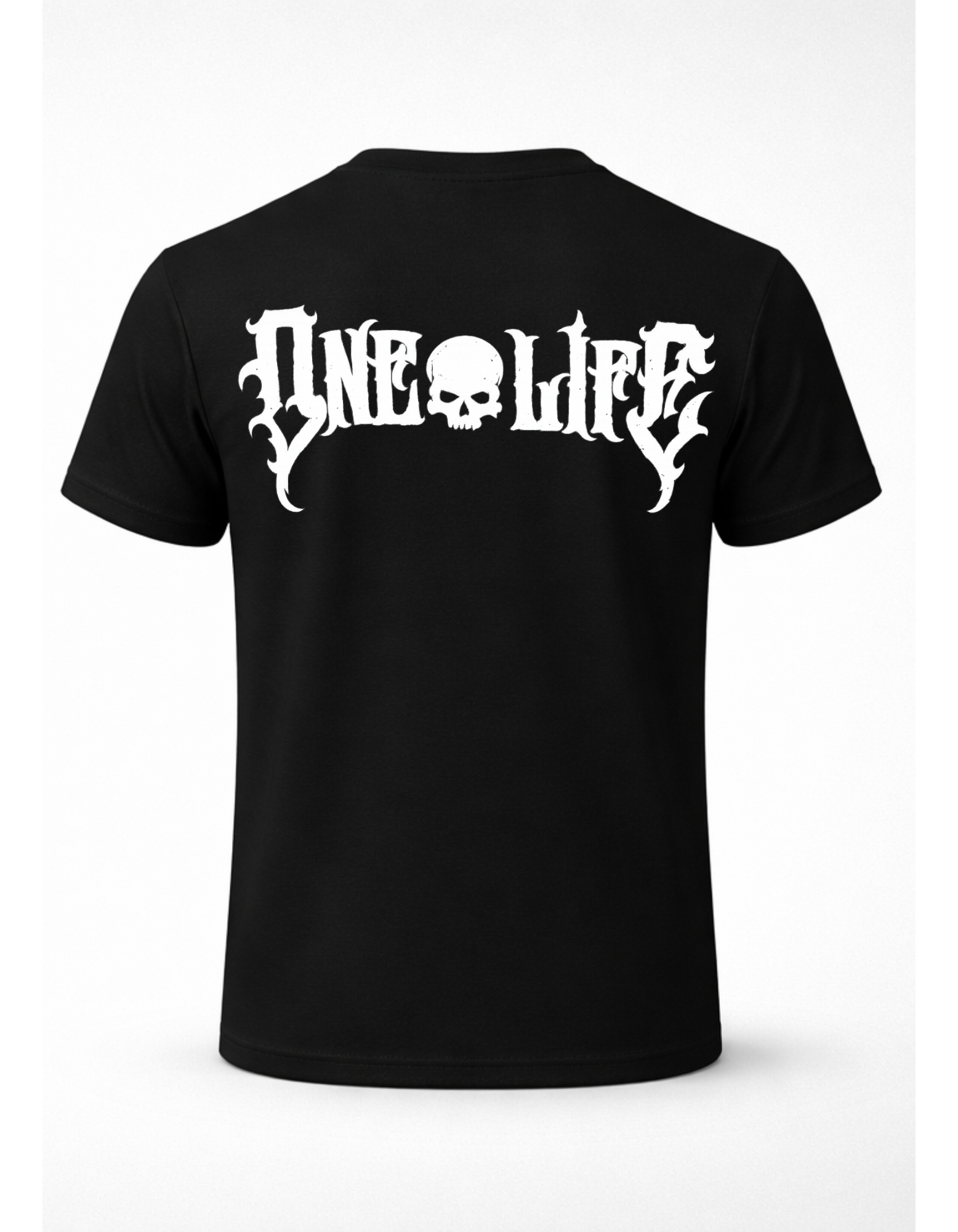 One Life Skeleton Tee – Gothic Back Print