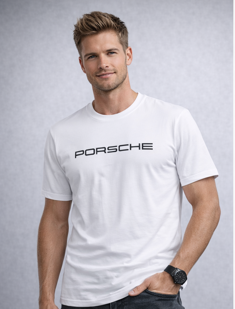 Porsche Motorsport Racing Graphic T-Shirt – Premium