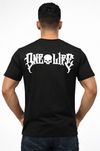 One Life Skeleton Tee – Gothic Back Print