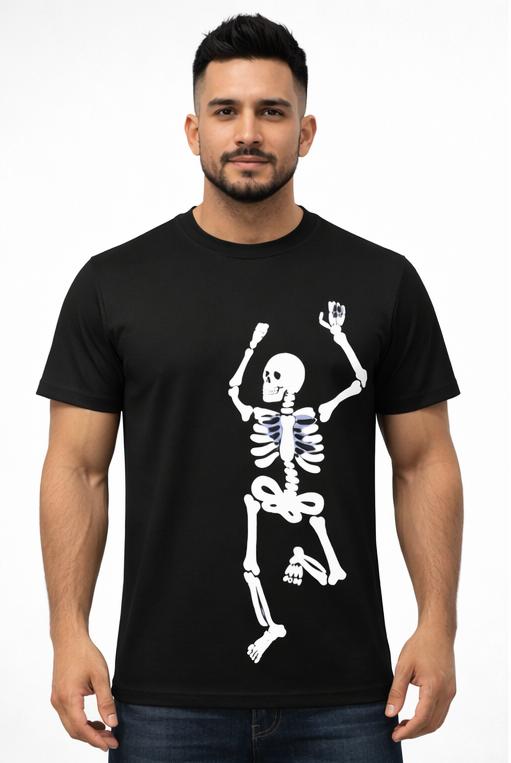 One Life Skeleton Tee – Gothic Back Print