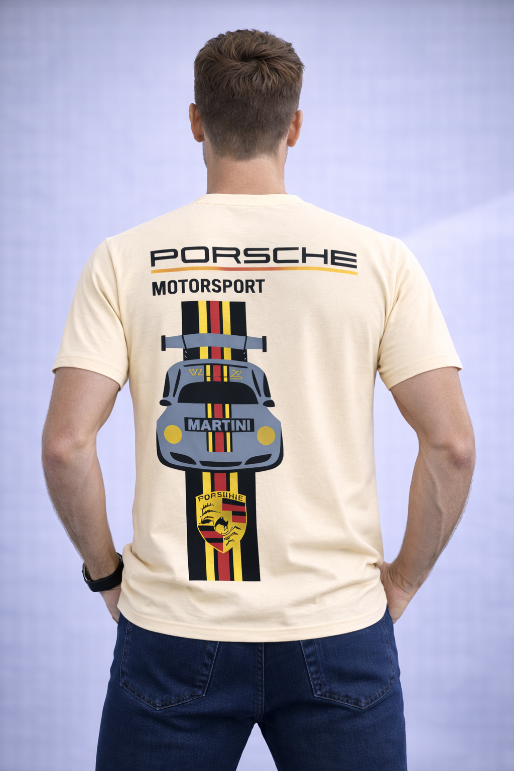 Porsche Motorsport Racing Graphic T-Shirt – Premium