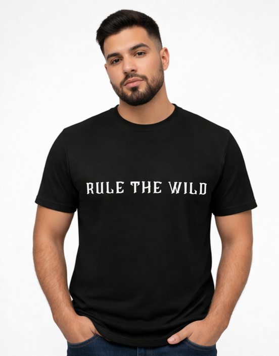 Rule The Wild Bear Graphic T-Shirt – Premium Front & Back Print