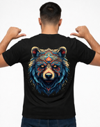 Rule The Wild Bear Graphic T-Shirt – Premium Front & Back Print