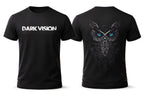 Dark Vision Owl Graphic T-Shirt – Minimal Front, Bold Back Design